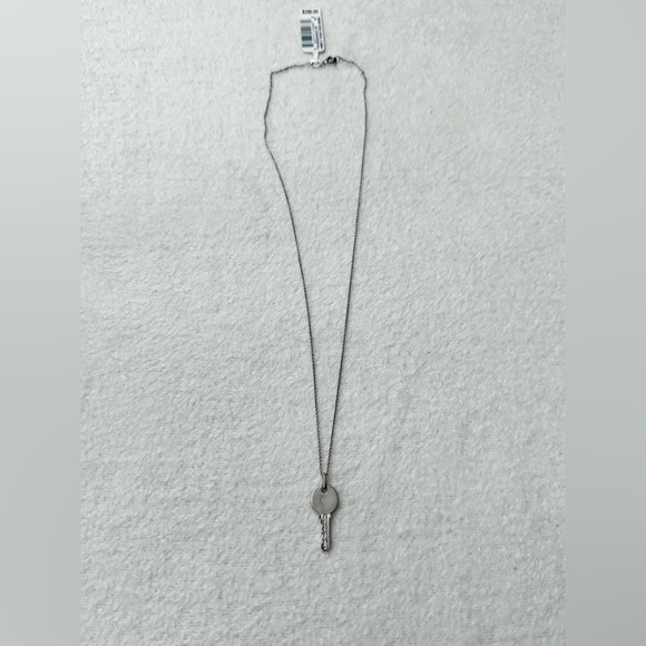 Simply Vera Vera Wang Sterling Silver Key Necklace Diamond Accent - Picture 5 of 7